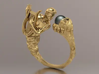 orpheus ring 3D print model