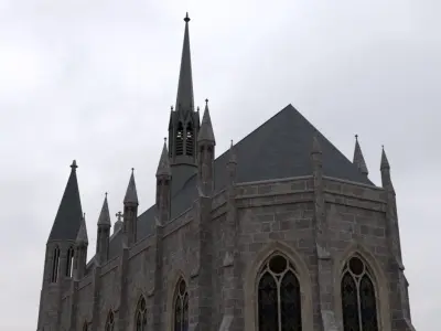 Gothic Chapel 3D model