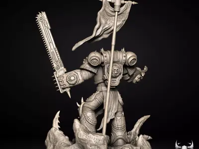 Space Warrior 3D print model