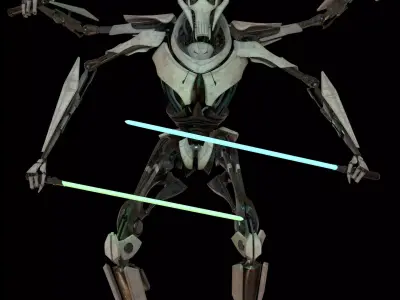 General Grievous - Star Wars 3D model