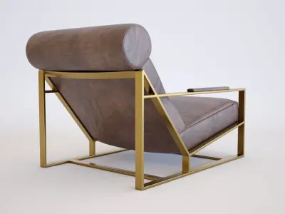 Armchair Model 3418 3D model