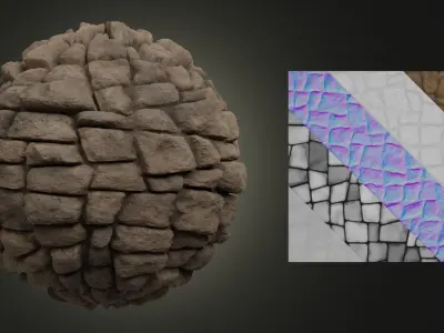 Realistic PBR Stone Textures Seamless 4K  Texture