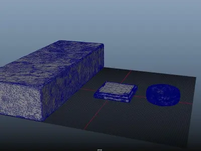 Middle-Poly sculpted pilar base Free 3D model