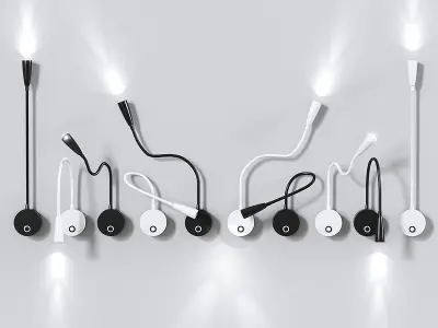 Beed Wall Light 3D model