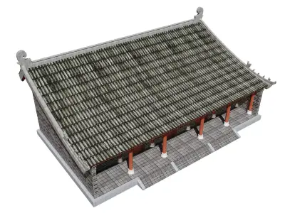 Japan Ancestral Hall 3D model