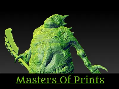 aberration 2 3D print model 3D print model masters of prints 3D print model
