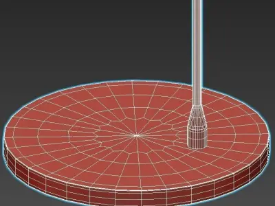 LIGHT WITH A TABLE 3D model