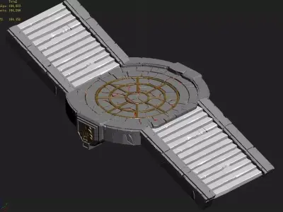 Underground Palace - Palace Passage 01 3D model