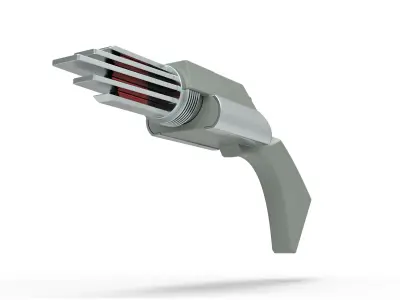 Eminian Sonic Disruptor from Star Trek The Original series 3D print model