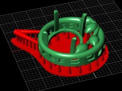 Pendant 0017 3D print model