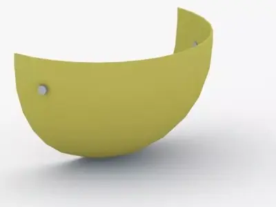 1475 - Bra Lamp Low-poly 3D model