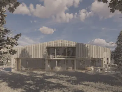 Exterior Archviz 3Ds Max Model Corona 9  3D model