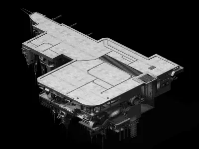 Future City - Universe City 05 3D model