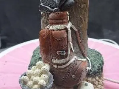 Golf Candle Holder decoration 3D print model