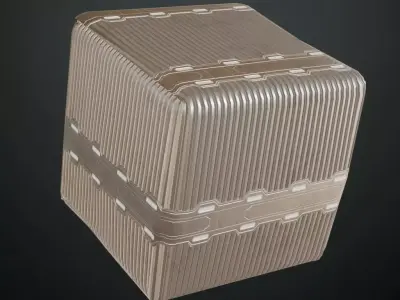 Silver Sci-fi Metal Panel PBR Seamless Texture purchase