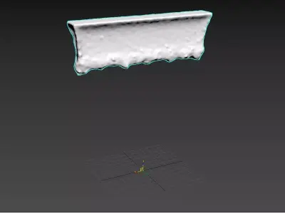 High Quality - Realistic Waterfall 3D Animation Low-poly 3D model