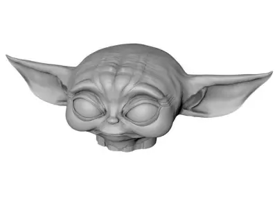 Baby Yoda 3D print model
