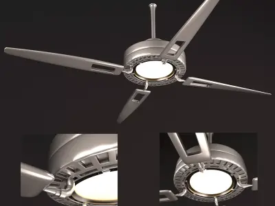 ceiling fan Free 3D model