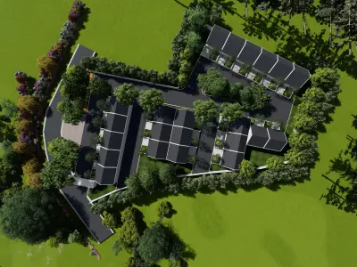 Project Mini Real Estate 3D Model  3D model