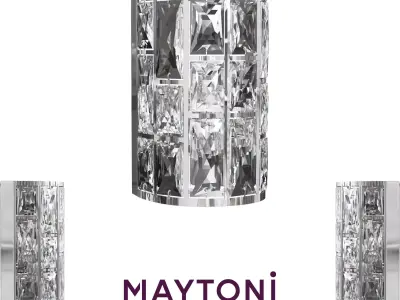 Chandelier Gelid MOD184-WL-01-CH Maytoni Modern Free 3D print model