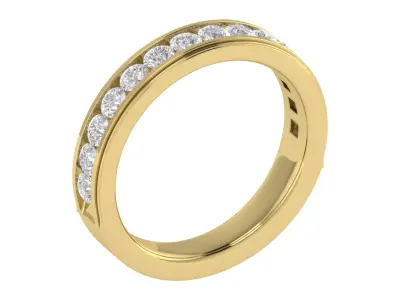 Women Ring  Render 3dm STL OBJ FBX TXT Details 3D print model 12