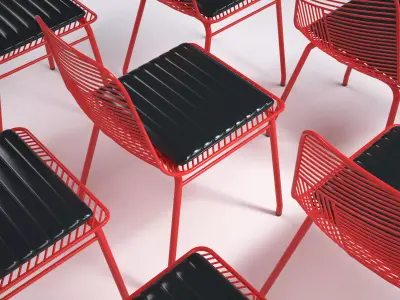 Wire Chair 3D model