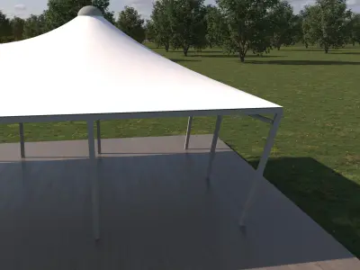 Textile Membrane 3 3D model