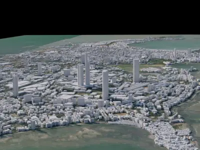 Mumbai - India 3D model