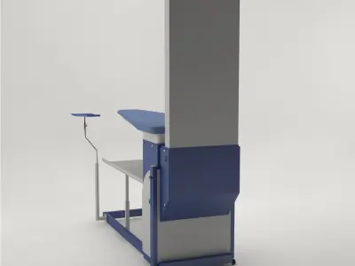 Pro - VEIT Varioset CR2 S-B Ironing Board 3D model