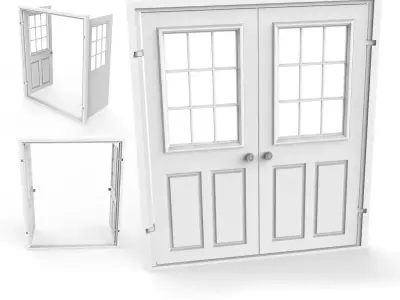 Internal Door 3D print model