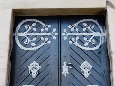 Medieval castle gate 3D model