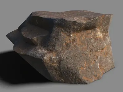Mountain Rock 07 Low-poly 3D model purchase