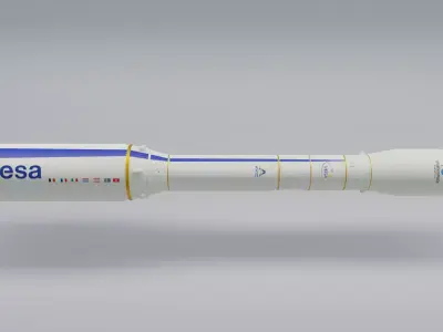 VEGA ROCKET 3D model
