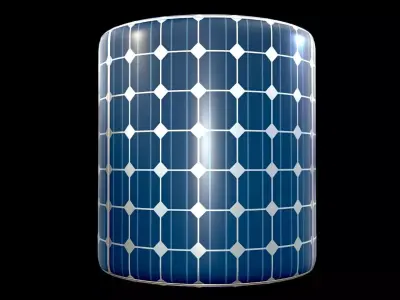 Solar Panels Substance PBR material and textures Texture