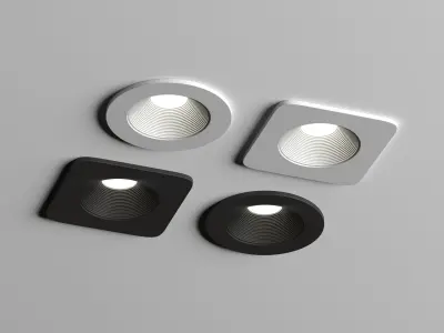 Dot Ceiling lamp 3D model