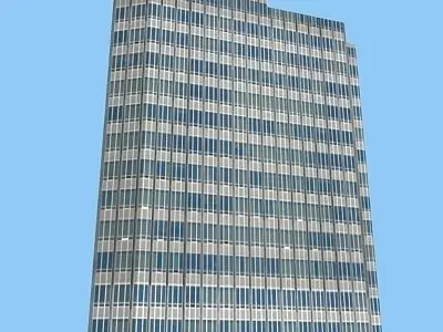 20 Architecture Building Models Low-poly 3D model