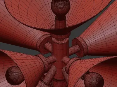 NEBULA pendant light 3D model