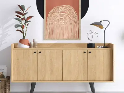 CORONA SCENE 17-Home Lifestyle 3D model
