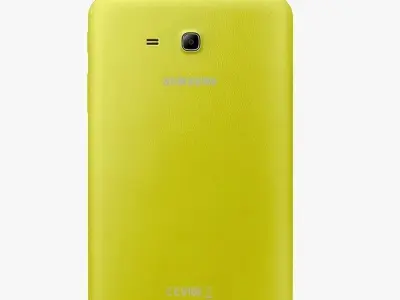 Samsung Galaxy Tab 3 Lite 7 0 3G Yellow 3D model