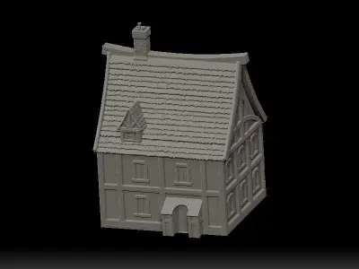 Village House 3D print model