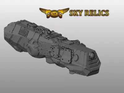 SKY RELICS - 38 WAR STROUT 3D print model