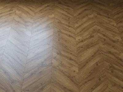 Laminate Pergo OAK PLAT BROWN 3D model