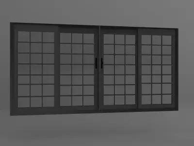 Sliding Doors 3D model