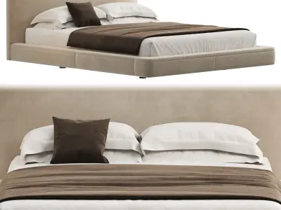 Richard Bed by BebItalia 3D model