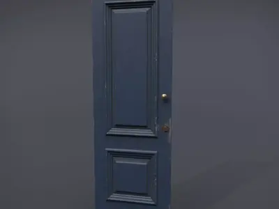 Slim Door 3D model
