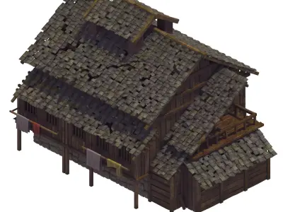 Broken Old - Walou 03 3D model