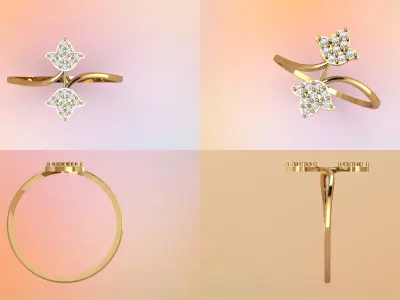 Finger Rings collection printable 3D print model get