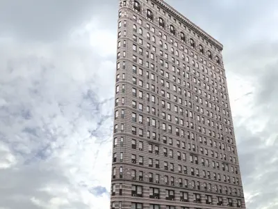Flatiron Building Low-poly 3D model