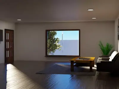 blender cycles lounge 3D model