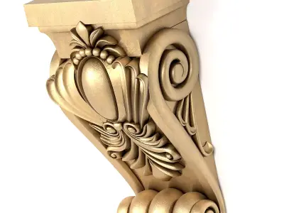 Corbel 17 3D model